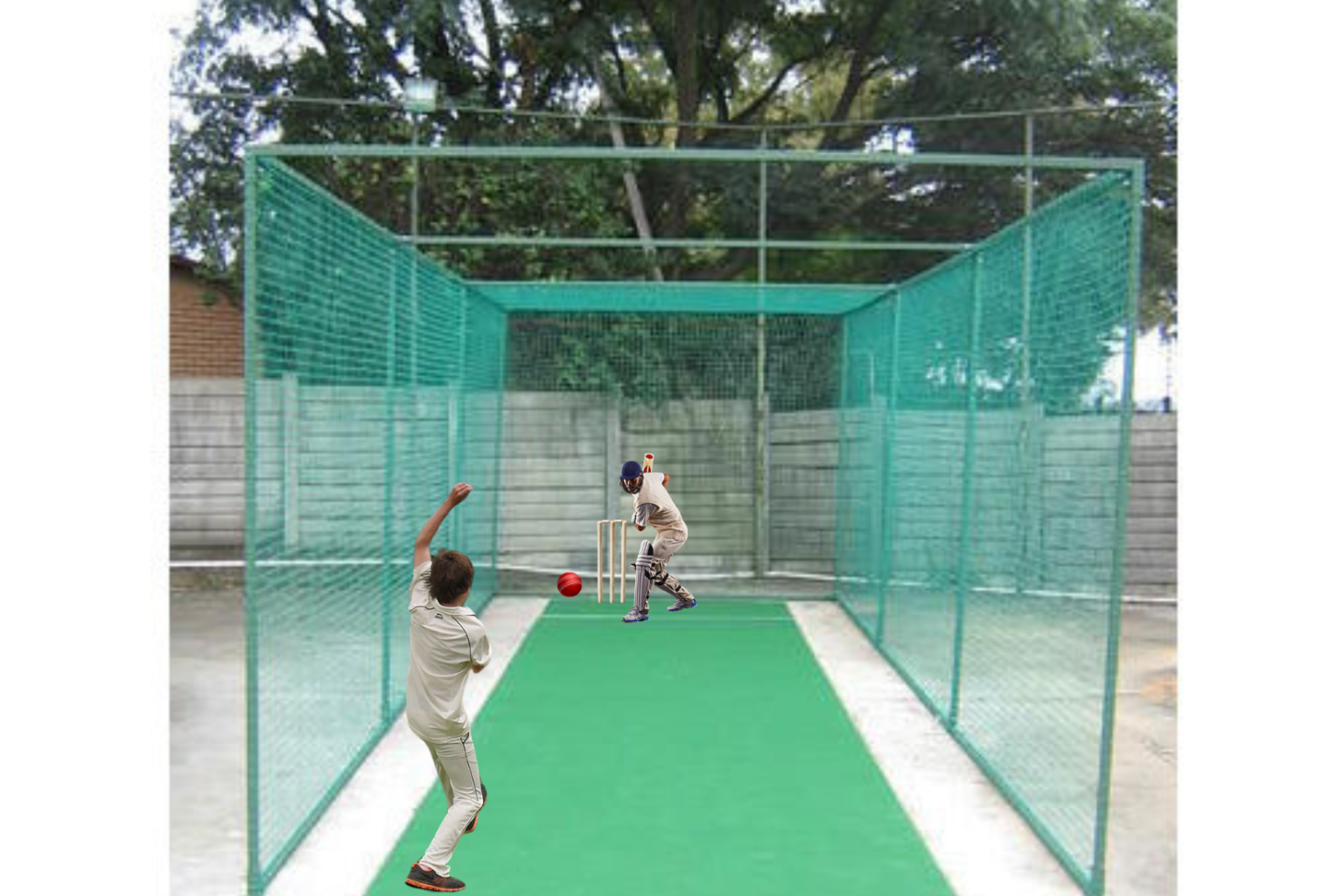 High tensile sports netting